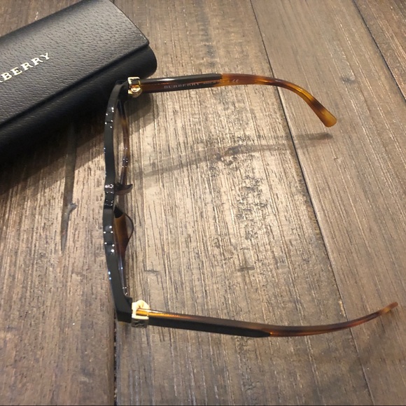 Burberry Tortoiseshell Eyeglasses NWOT - Picture 2 of 5